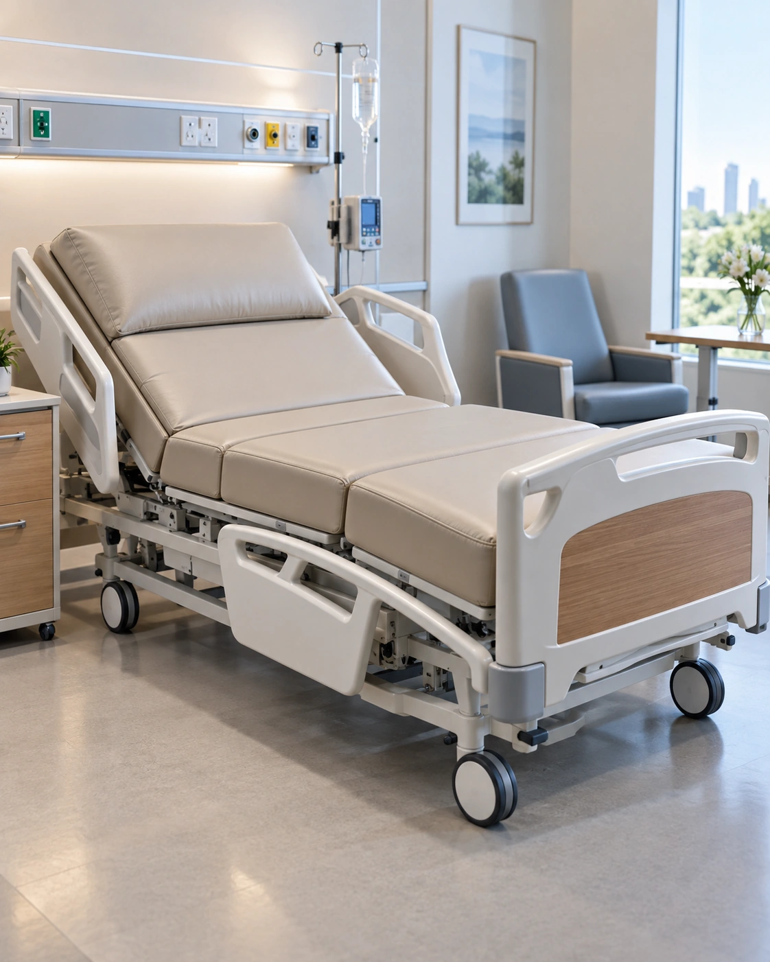 Hospital Bed Leather